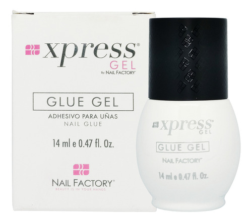 Pegamento Xpress Gel Tips Press On Uñas Softgel Nail Factory