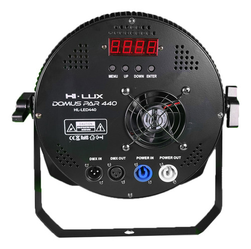Hi Lux By Showco Par Led 24x18 Watts F/color Rgbwa+uv C/case