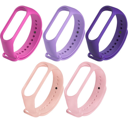 5 Correas Manillas Pulsos Xiaomi Mi Band 4  Xiaomi Mi Band 3