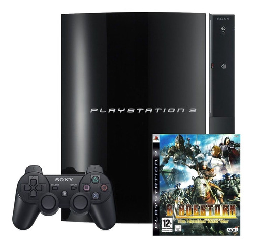 Sony PlayStation 3 60GB Bladestorm: The Hundred Years' War  color piano black y chrome trim