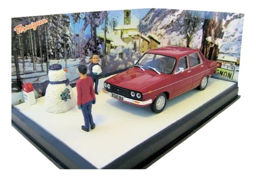 Renault 12 Tl 1970 - Con Diorama Navideño - Altaya 1/43