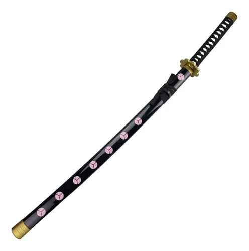 Shusui De Zoro Led Espada Negra Samurai One Piece | Frete grátis