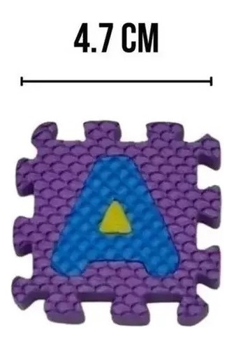 Mini Tapete Rompecabezas Fomi Abc Juguete Niño Aprende 20pz