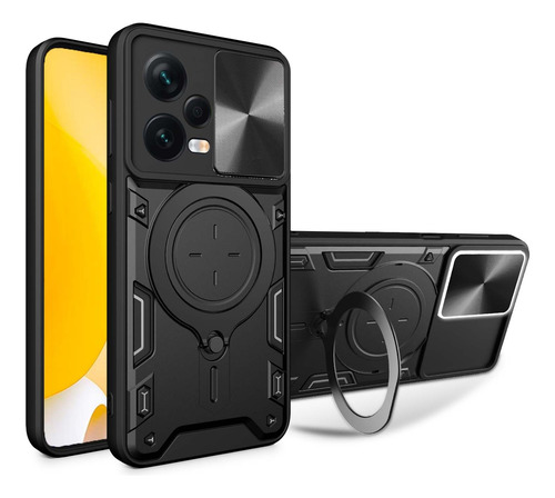Redmi Note 12 Pro Plus Funda Dashcam Uso Rudo + Cristal 9d
