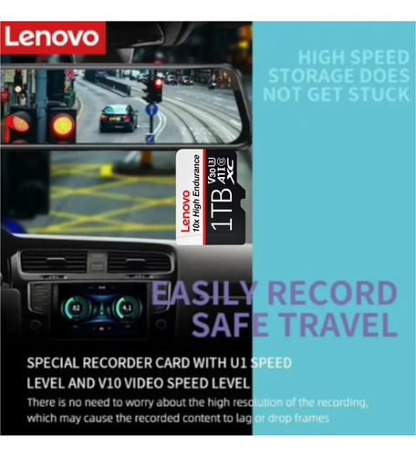 Lenovo Tarjeta De Memoria 512gb Micro Tf Sdxc V30