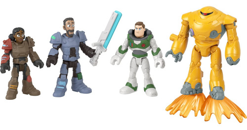 Conjunto De Bonecos Fisher-price Imaginext Disney Pixar Ligh