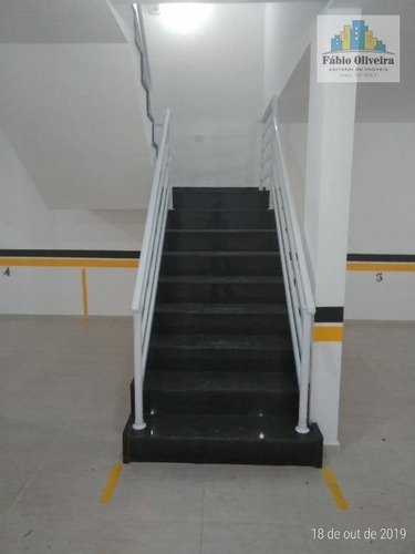 Cobertura Com 2 Dormitórios À Venda, 45 M² Por R$ 300.000 - Vila Pires - Santo André/sp - Co0127