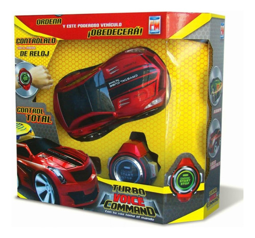 Fotorama Voice Command Car Rojo| Radio Control
