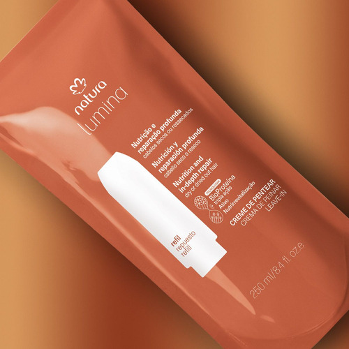 Creme Para Pentear Lumina Natura - Nutrição 300ml