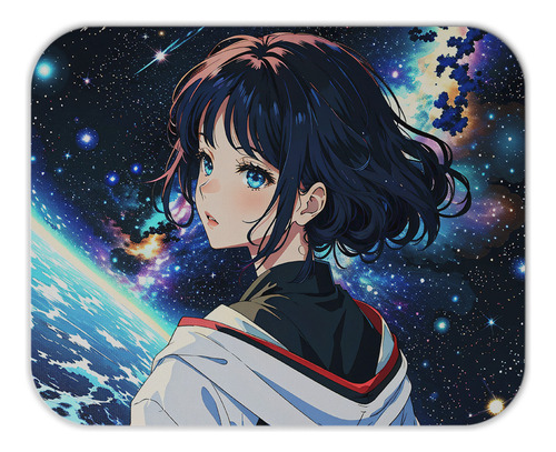 Mouse Pad Em Tecido - Anime Girl - Space