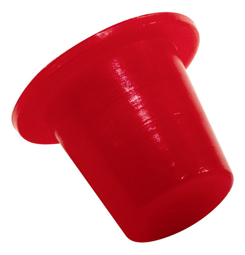 Tapon Conico Plastico Pe-ld Tapa Od Unidad Color Rojo