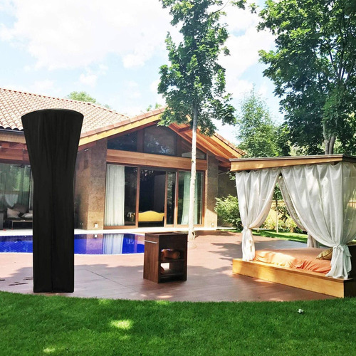 . Cubre Calentador De Patio 210d Impermeable Tela Oxford Con