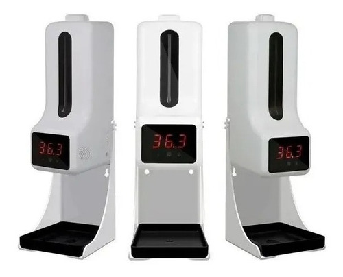 Imagen 2 de 5 de Termómetro Dispensador Alcohol Gel Automático Inteligente