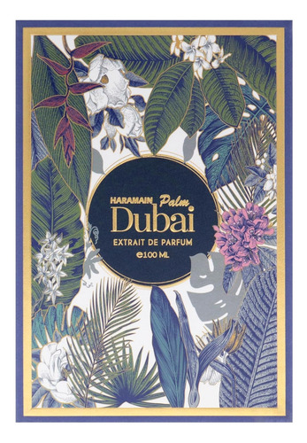 Amber Oud - Palm Dubai By Al Haramain For Unisex - 3.33 Oz Extrait De Parfum Spray