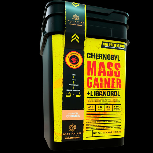 Chernobyl Mass Gainer Aumentar Masa Muscular 13.2lb 30 Serv Sabor Chocolate Cake