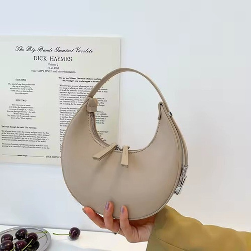 Cartera Mujer Amelie Importada Mini Bag Hobo Eventos Moda Visón