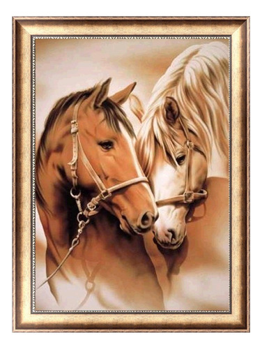 Caballo Diy 5d Taladro Completo Diamante Pintura Bordado Cru