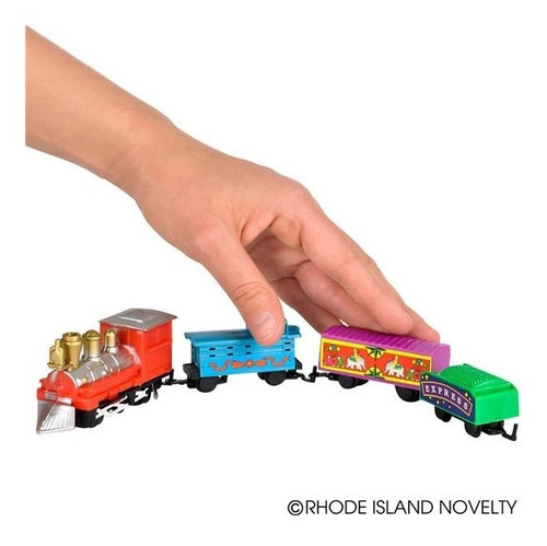 Trenzinho Elétrico 11 Pcs Trem Mini Express Ferrorama
