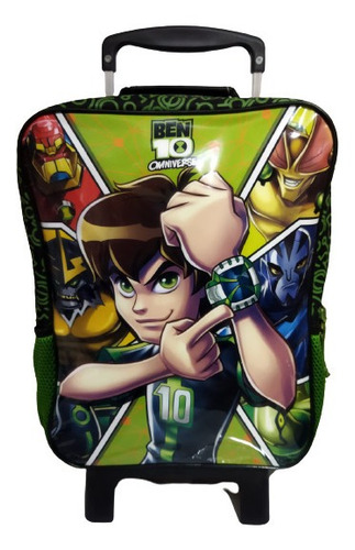 Imagem 1 de 3 de Mochila Carrinho Dmw 51741 Ben 10 Omniverse Escolar