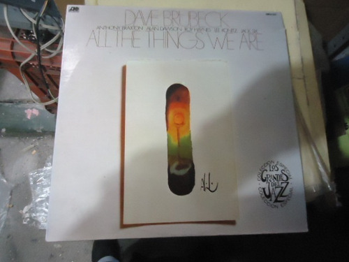 Dave Brubeck All The Things We Are Lp
