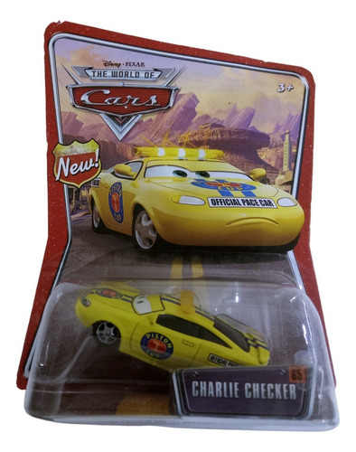 Mattel Cars Charlie Checker - Piston Cup Pace Car Color Charlie Checker 65