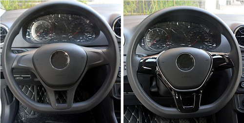 Embellecedor Volante F. Carbono Vw Jetta Mk6 Golf Polo Vento
