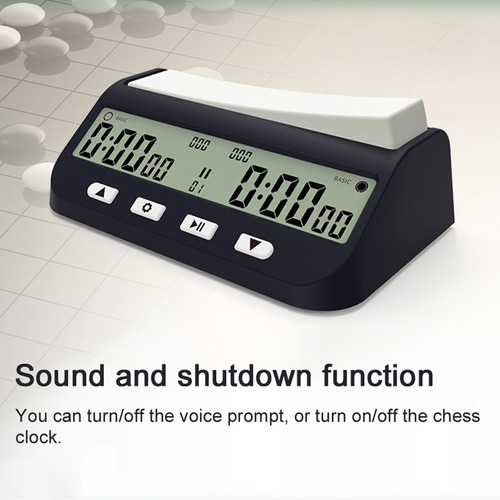 Reloj Profesional Con Cronómetro Para Juego De Mesa De Ajedr