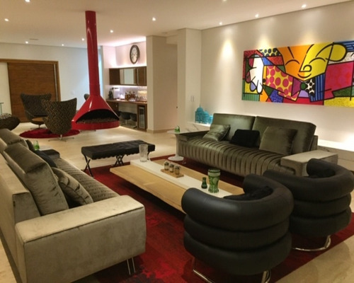 Exuberante E Elegante Casa À Venda No Residencial Tamboré 1 - 1839 - 67735525