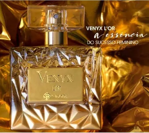 Perfume Feminino Venyx L'or 100ml Hinode C/ Nota Fiscal - R$ 165,89