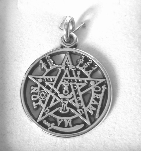 Tetragrammatón Plata Fina 950 Colgante Amuleto !!!