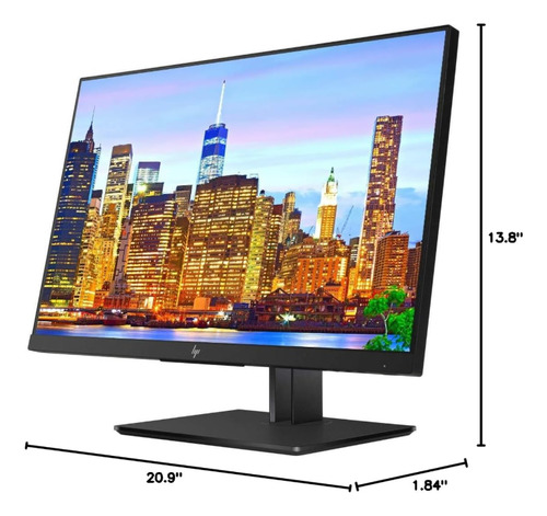 Hp Z24i G2series 24 Monitor 6cm9442hvn Ips Gris Oscuro (Usado)