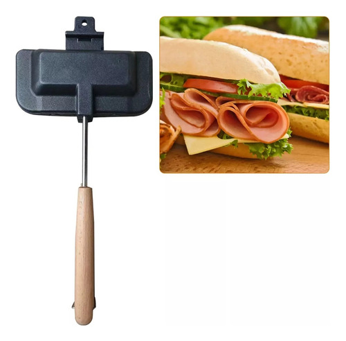 Molde For Sándwiches Plegable, Antiadherente Y De Doble Cara