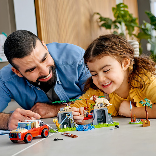Lego 60301 Rescate De La Fauna Salvaje Auto Todoterreno