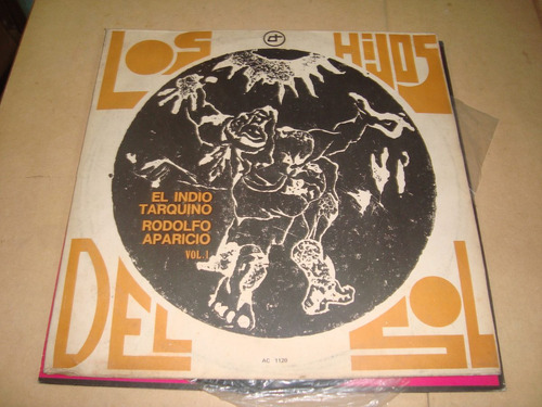 Indio Tarquino Rodolfo Aparicio Los Hijos Del Sol Lp Kktus