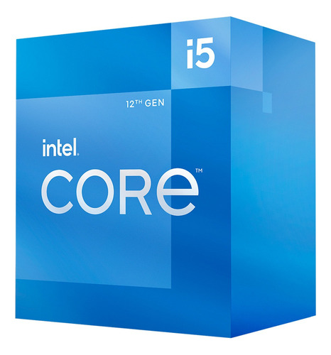 Procesador Intel Core I5-12400 Socket 1700 12va Generación