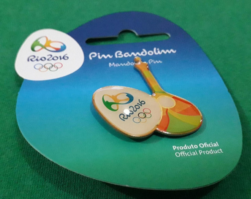 Pin Olímpico - Rio 2016 - Col Samba - Bandolim - Memorabilia