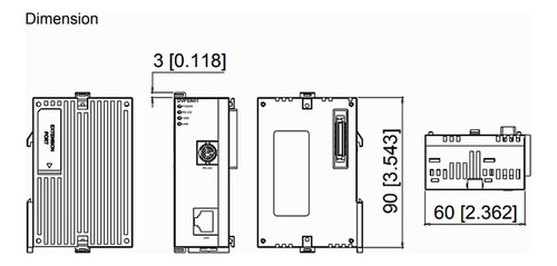 Dvpen01-sl Módulo De Comunicação Delta Ethernet Modbus Tcp