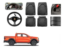 Comprar Tapetes Rudos Gruesos + Volante Ford  Ranger Raptor  24 A 27