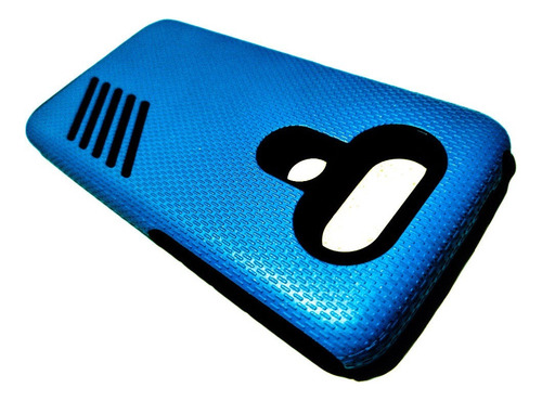 Funda Protector Case Para Celular Lg G5 Azul Geométrico