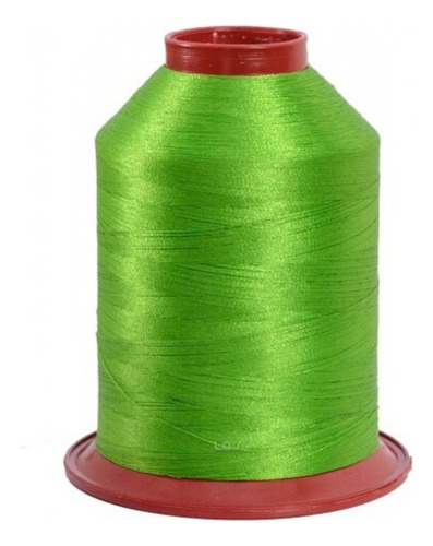 Linha Para Maquina Bordar Bonfio Neon 4000m Diversas Cores Cor Verde 3330