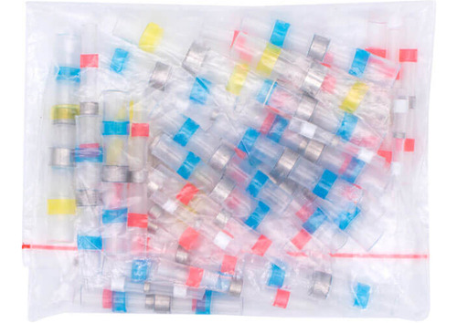 Kit Terminales De Anilo Termorretráctil Para Soldar 50pcs