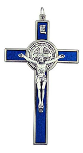 Cruces Y Crucifijos De Pared Cruz Pectoral De San Benito Gra