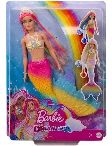 Barbie sirena se puede meter al agua sale
