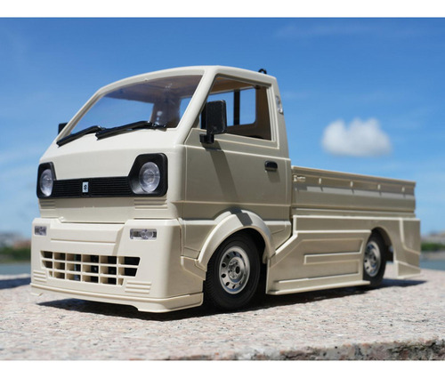 Camión De Carga Rc D12, Camioneta De Juguete A Escala 1/10