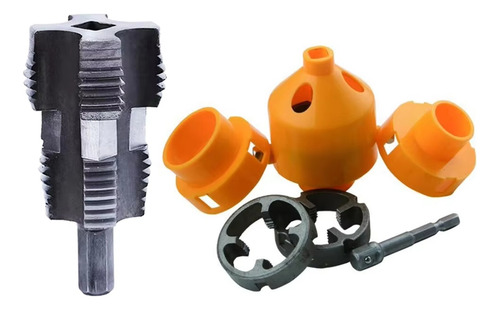 9 Unidades/conjunto De Kit De Rosqueador De Tubos De Pvc Pip