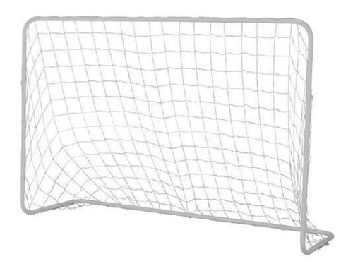 Arco De Futbol Metalico Grande 140cm. X 120cm. Red Nylon