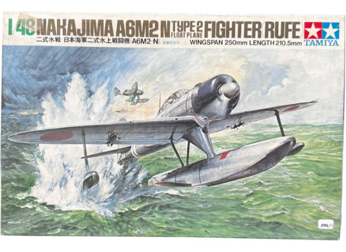 Nakajima A6m2 N Type 2 Fighter Model Kit Montar Tamiya 1/48