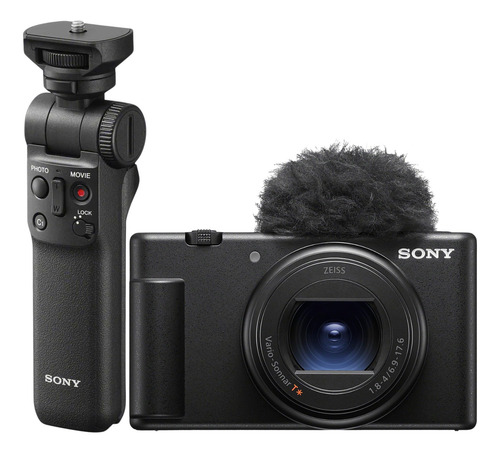 Câmera De Vlog Sony Zv-1 Ii Com Gravação De Vídeo 4k E Flip