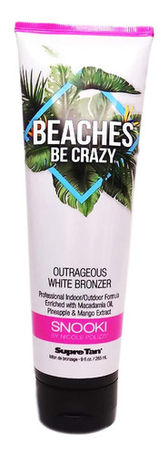 Supre Snooki Beaches Be Crazy Indignable Bronzer Blanco, 9 O