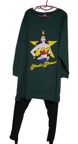 Pijama-conjunto Mangas Cortas T. Especial 9  Wonder Woman 